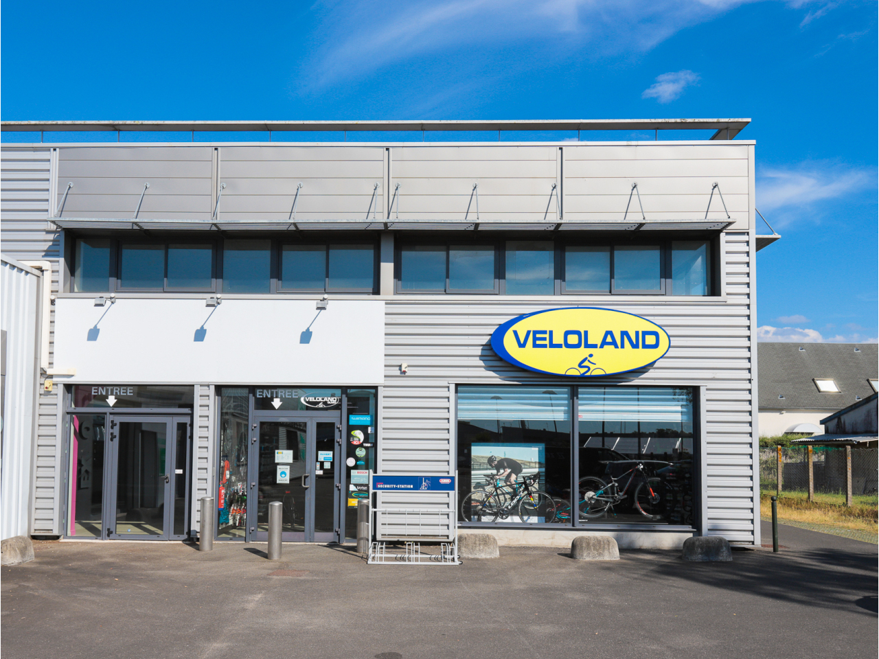 Magasin de vélo à Orléans vitrine magasin