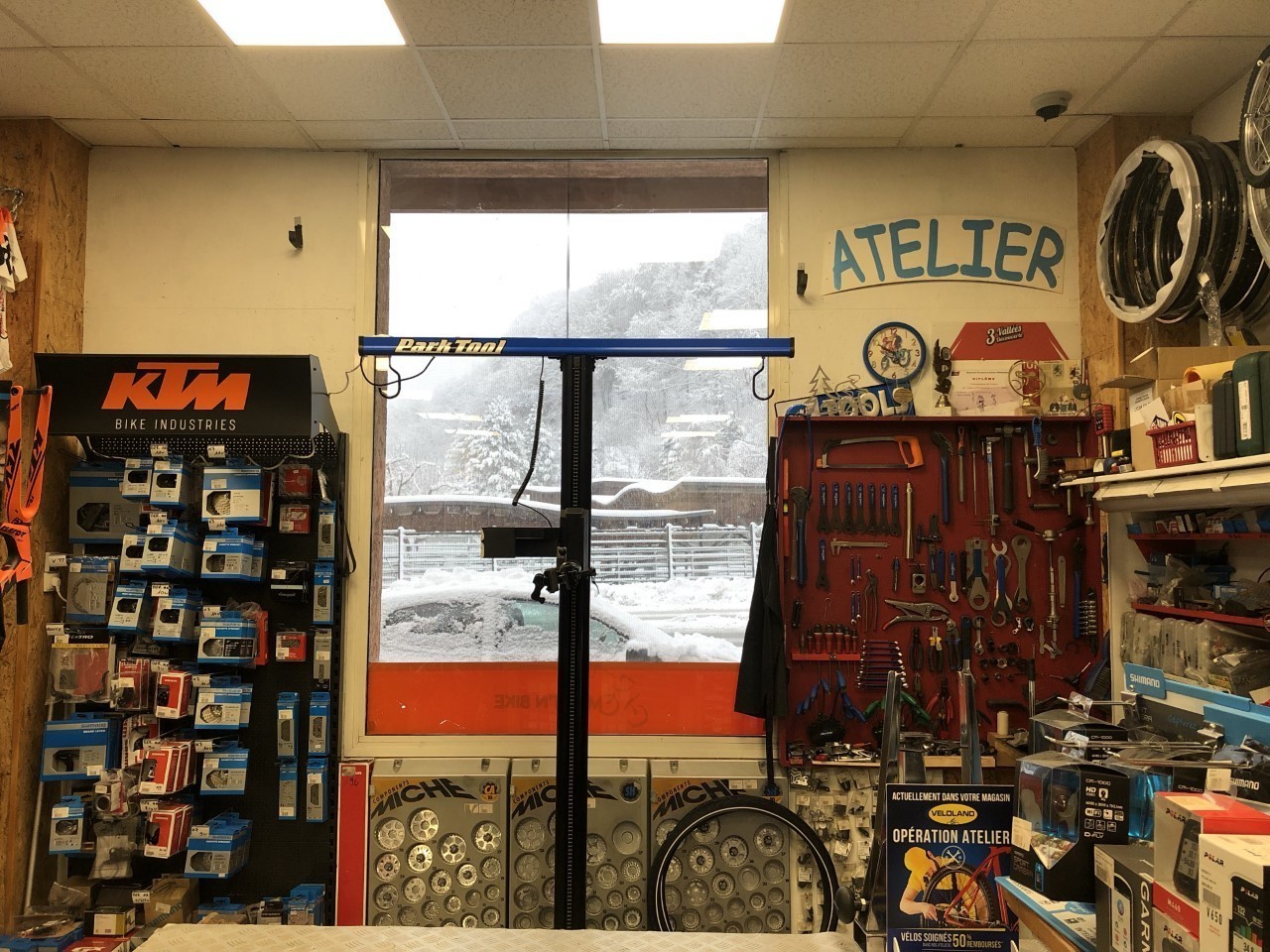 Mout'n Bike magasin de vélo à Moutiers Atelier