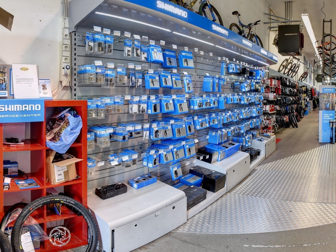 Magasin de vélo à Epinal Veloland Épinal - Pièces Shimano